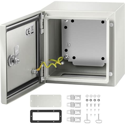 10 x 8 x 6 metal junction box|VEVOR NEMA Steel Enclosure 10×8×6,NEMA 4X Steel Electrical .